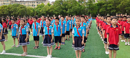 舞動激情 放飛夢想 峽江縣實驗小學開展大課間操比賽