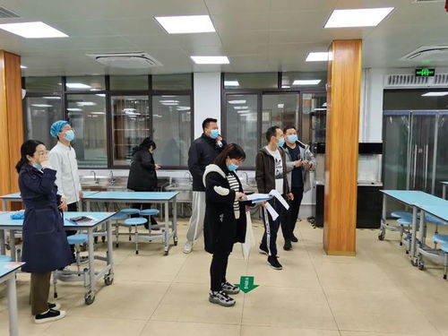 嚴把食品安全關 確保 舌尖上 的安全 惠濟區錦藝實驗小學接受2022年春季學校食堂食品安全檢查