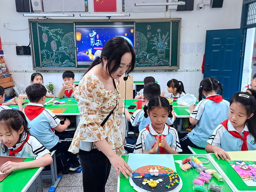 安徽潁上 喜迎中秋，愛滿校園